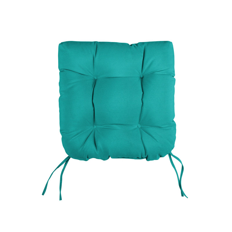 Coussin de siège capitonné Sunbrella, L 16 po, Atlantide