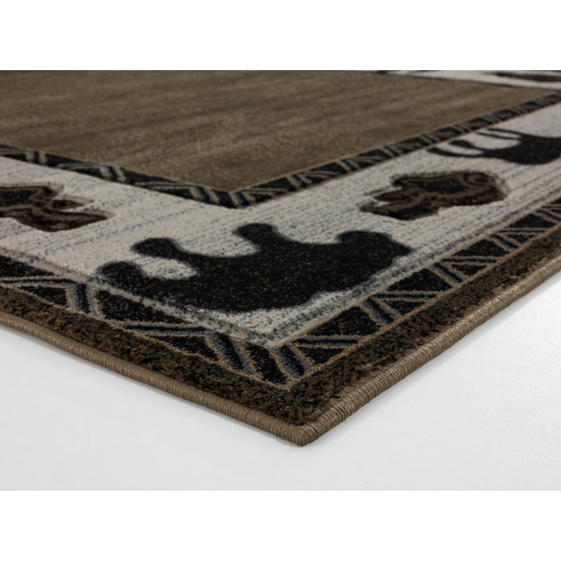 Keener Animal Print Indoor Rug, Rectangle 8'1" x 10'5"