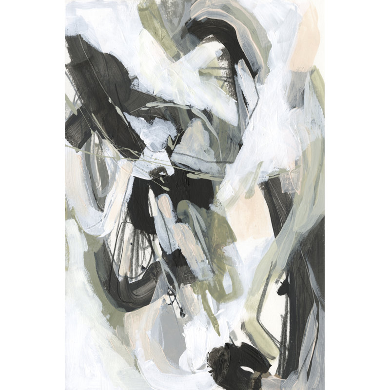 Electron Net II by June Erica Vess - Painting on Canvas, 46cm H x 30cm W, Wrapped Canvas