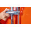 Pomme de douche 5 fonctions avec barre coulissante et douche à main 5 fonctions-70481870