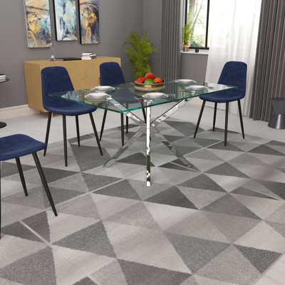 Kaynon Glass Top Dining Table