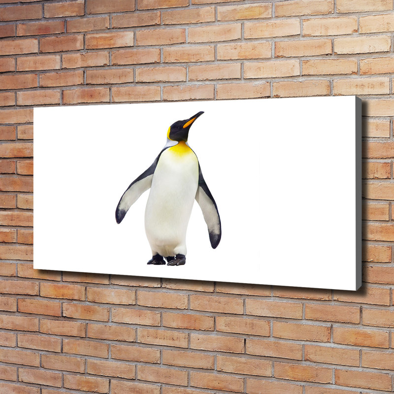 Penguin - No Frame Print on Canvas, No Frame, 60cm H x 120cm W