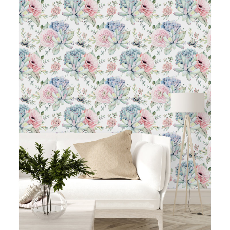Panneau de papier peint, L 18,75 po x L 25 po, Vinyle