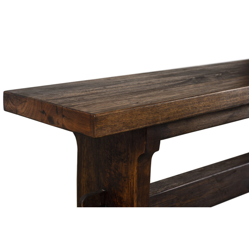 Banc en bois massif