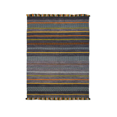 Chiodo Striped Hand Woven Area Rug