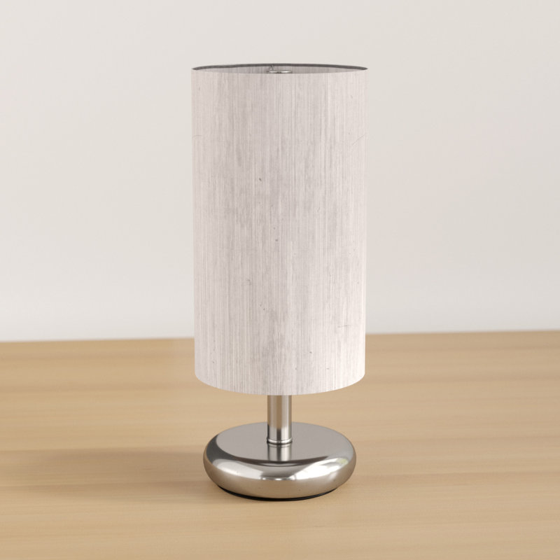 Kyra Metal Table Lamp, Grey