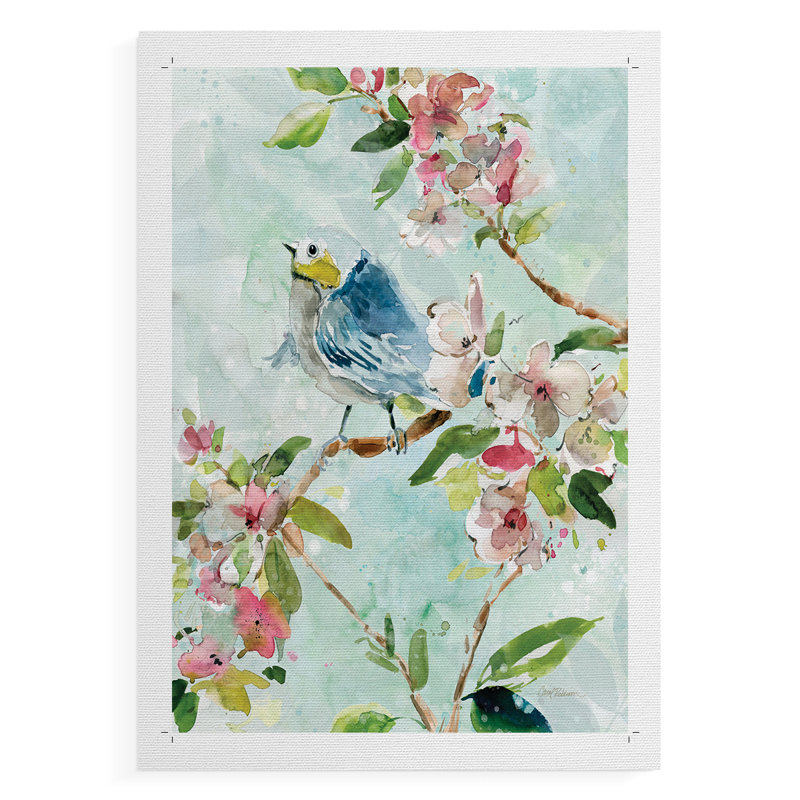 Asbury Garden Song II - Impression sur toile seulement - NON-CADRE, H 36 po x l 24 po