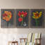 By The Window I - Ensemble de 3 peintures sur toiles encadrées-294108138-294108142