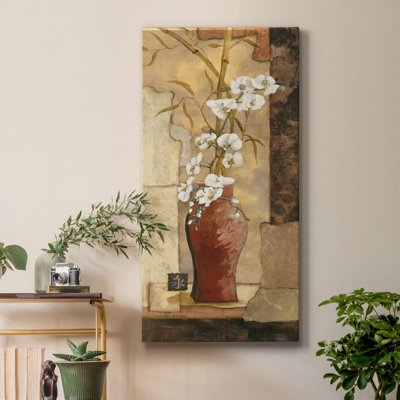 Mandarine I - peinture sur toile tendue
