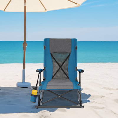 Chaise berçante extérieure pliable pour le camping