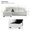 Canapé-lit modulaire coulissant avec méridienne 3 pièces Yates-1276146500