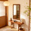 Miroir 36,02 po Mid-Century