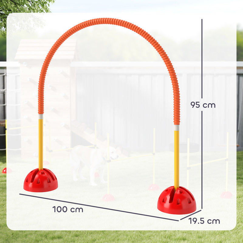 95cm H Plastic Dog Agility