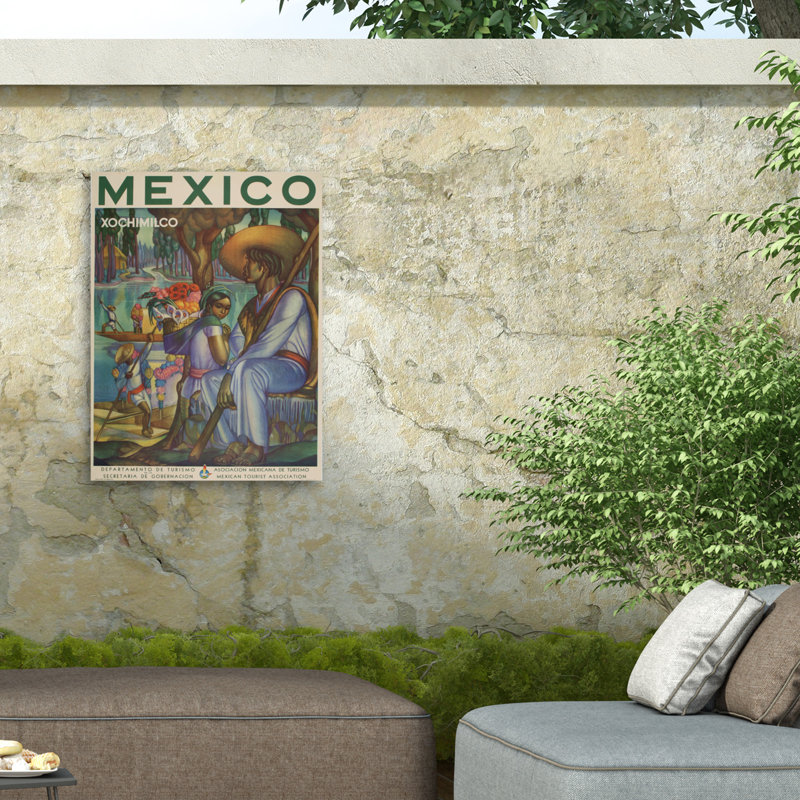 Marcus Jules Mexico Outdoor  Canvas, 24" H x 32" W