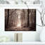 «Forest Trail in Sepia», reproduction de photo sur toile tendue-1534071857-1536404011