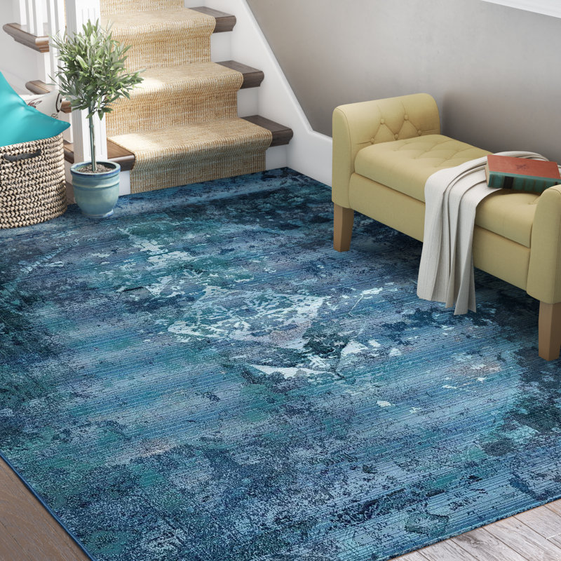 Jaquez Oriental Indoor / Outdoor Rug, Rectangle 6'6" x 9'4"