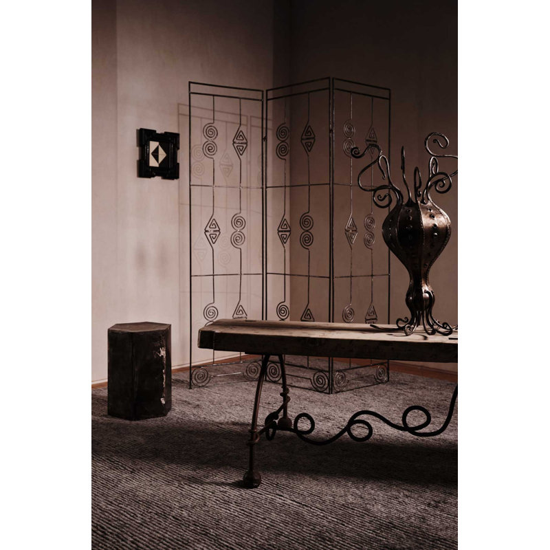 The Rug Company Ridge Area Rug, Stone, Rectangle 5' x 7.6'