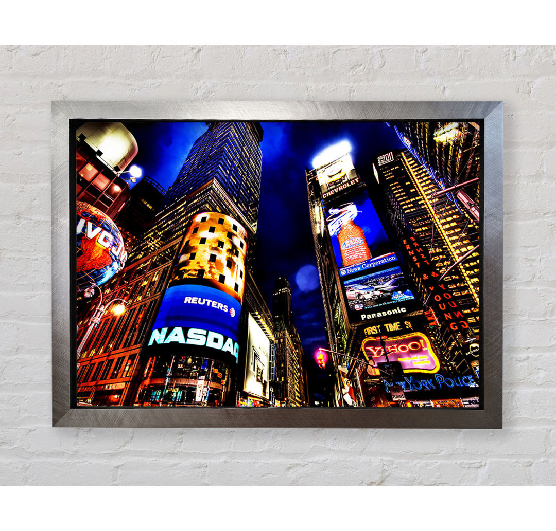 NYC Times Square Lichter - Druck