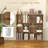41 Inches 5-Cube Floor Bookcase with 2 Anti-Tipping Kits-1559345754
