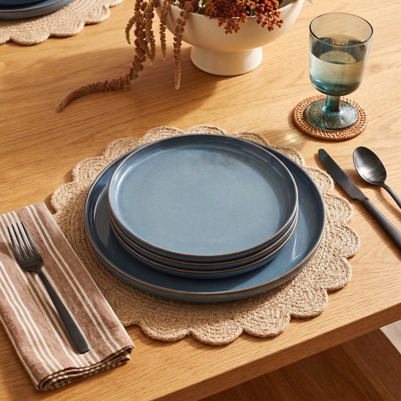 Harden Uno Dinner Plate 11", Blue