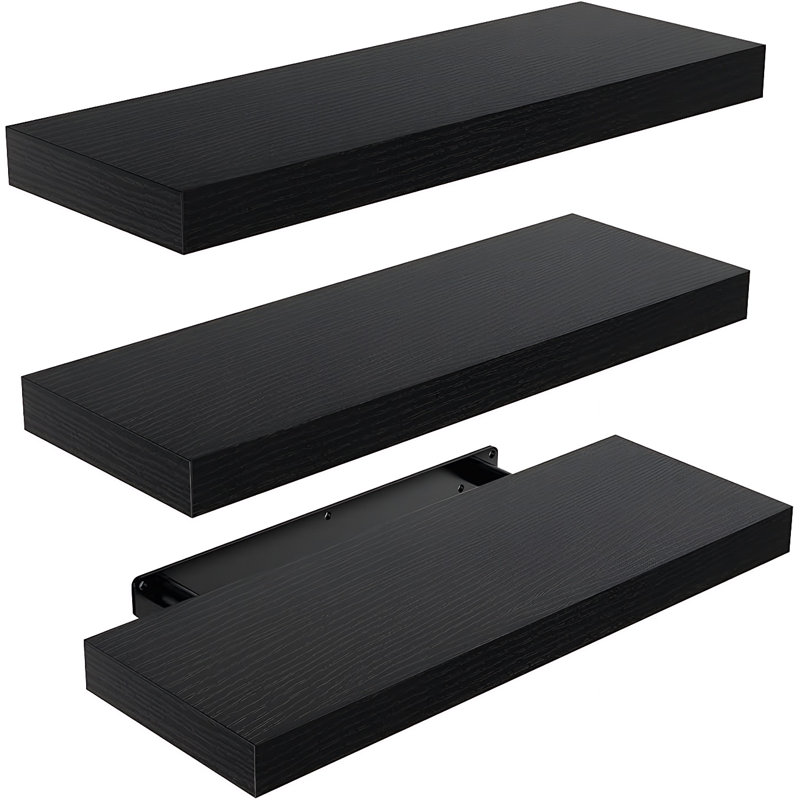 Floating Shelf, Black
