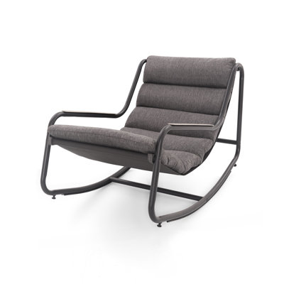 Chaise berçante surdimensionnée pour patio