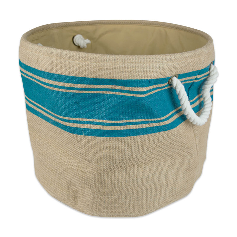 Bac en tissu Alanis, Gris, H 15 po x l 16 po x P 16 po