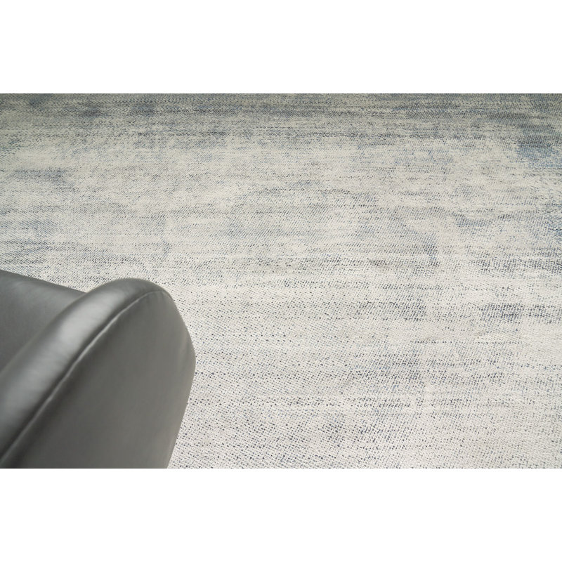 Fine Pure Silk Silk Area Rug, Rectangle 10' x 14'