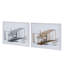 2 grandes décorations murales rectangulaires pour la maison - salon, chambre, bureau, couloir, art pour la décoration