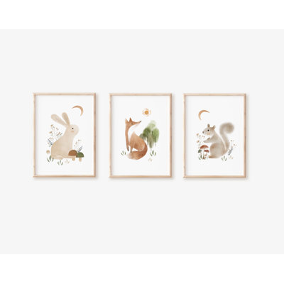Woodland, reproduction d'art sans cadre