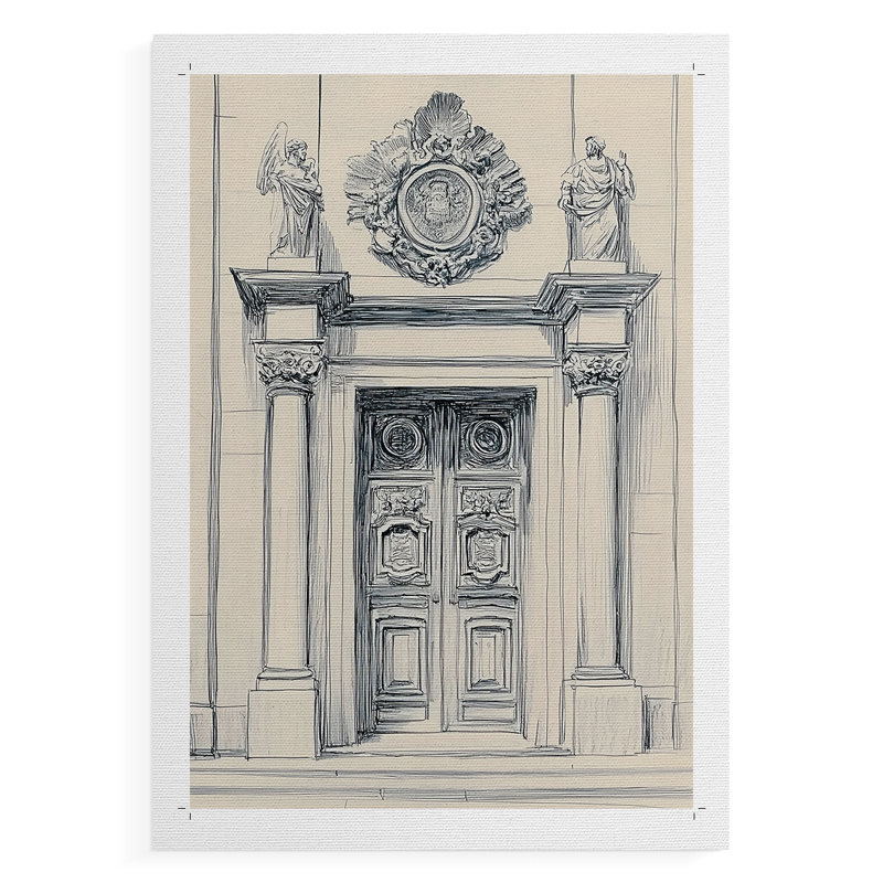 Paysages série XXV - impression sur toile seulement - non encadrée, H 18 po x l 12 po