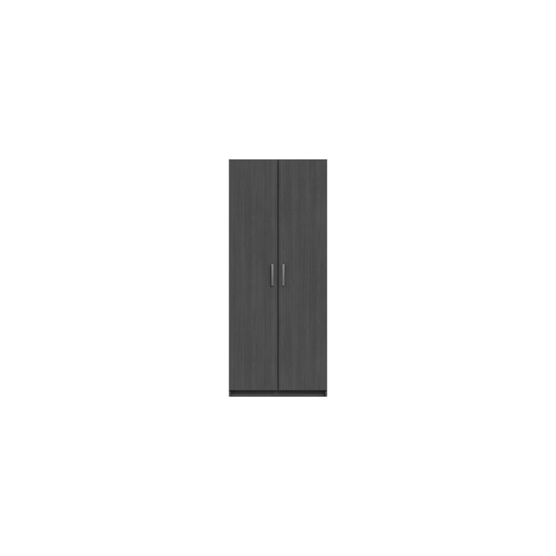 Harvey-Lee 2 Door Wardrobe, Graphite