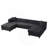 Pull Point Design U-shaped Sofa Sectional Sofa Couch-1914098745