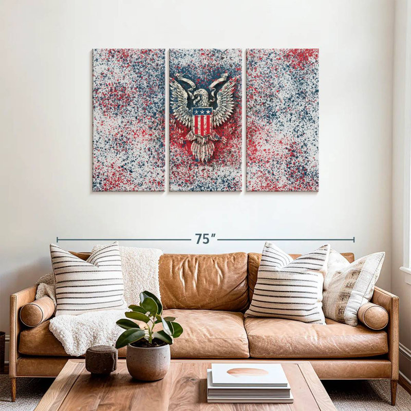 Lelar American Eagle Insignia, 36" H x 57" W