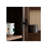 Black Walnut Rattan Door Storage Sideboard Accent Cabinet