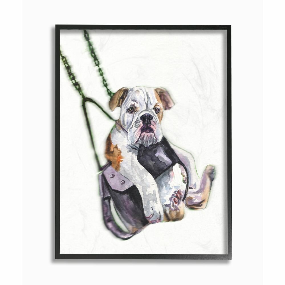 Empire Art Direct Pets Rock Teen Graphic Art on Wrapped Canvas Dog Wall Art  