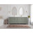 Aberdeen 84'' Double Bathroom Vanity with Quartz Top-94240504-94240494