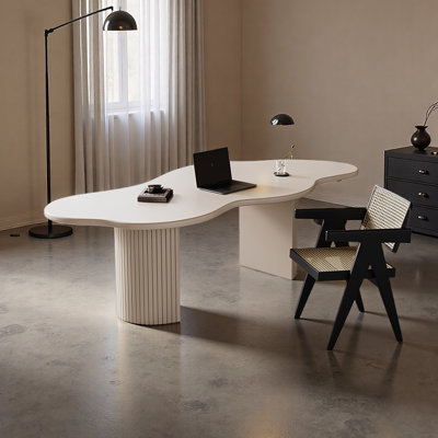 Bureau de construction en bois massif