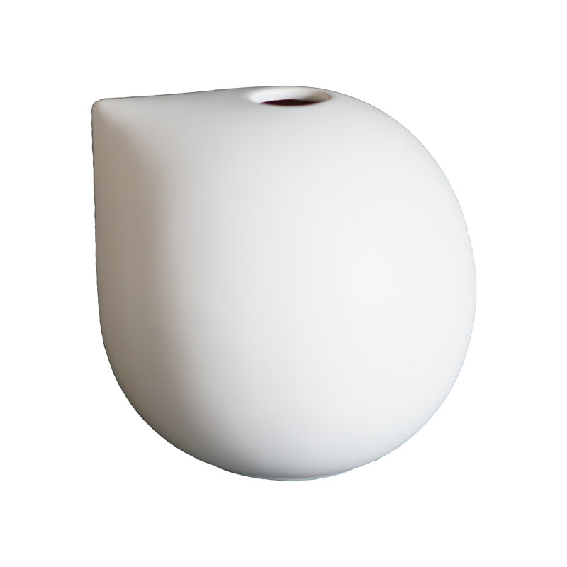 Vase de table Albis, H 5,91 po x l 5,91 po x P 5,91 po