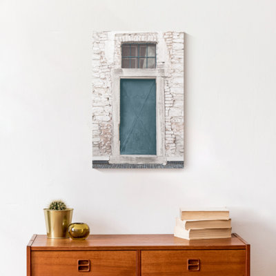 " Blue Door " Painting Print