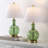 Devi 20.25 Inch Ceramic Table Lamp Set Of 2