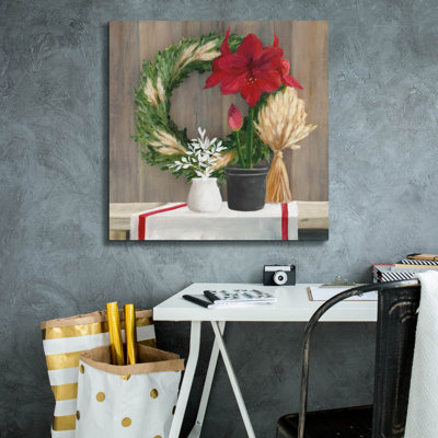 Toile épique «Blooms Of The Season Dark» par Julia Purinton