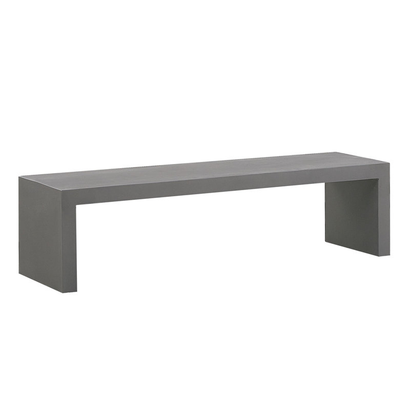 Lauge Stone Garden Bench