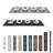 Royal Shade Floating Horizontal Aluminum Address Plaque – Customized 5-Digit-108309190-110808600-108309182