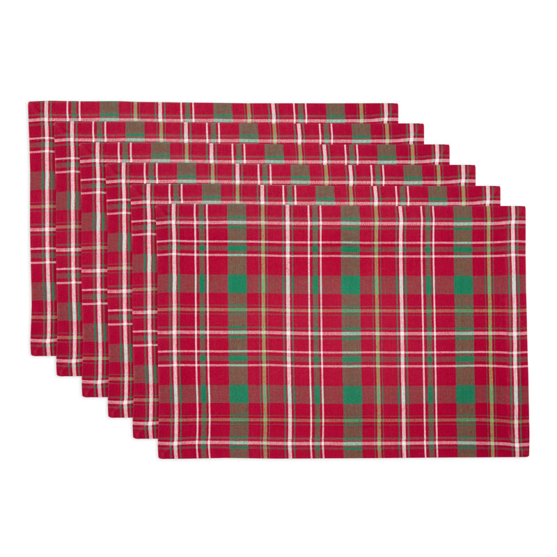 ENSEMBLE DE NAPPES TARTAN PLAID / 6
