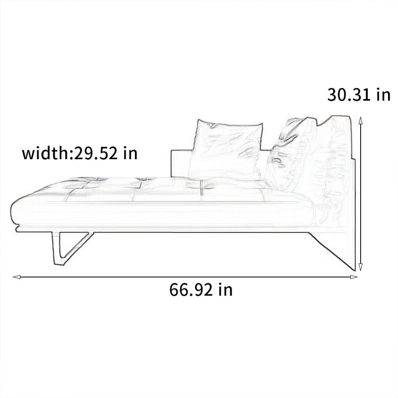 Chaise en bois massif Art Fashion, Orienté à droite, Blanc