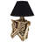 Rest in Pieces Gothic Skeleton Table Lamp