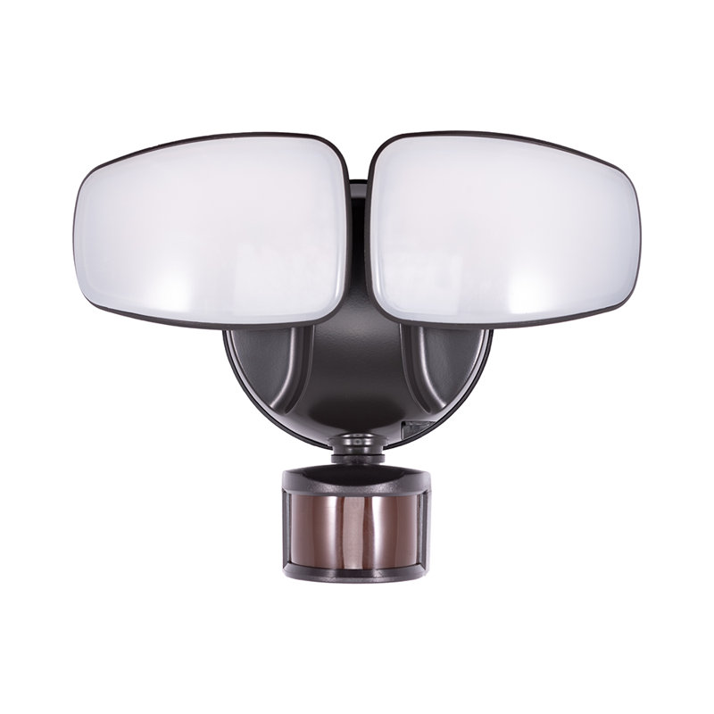 LED 35W Outdoor Security Light, 3 Color Selectable, Motion & Photocell Sensor, Wet Rated