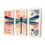 Ensemble d'art mural Elva - Libellule-108317386-108317390