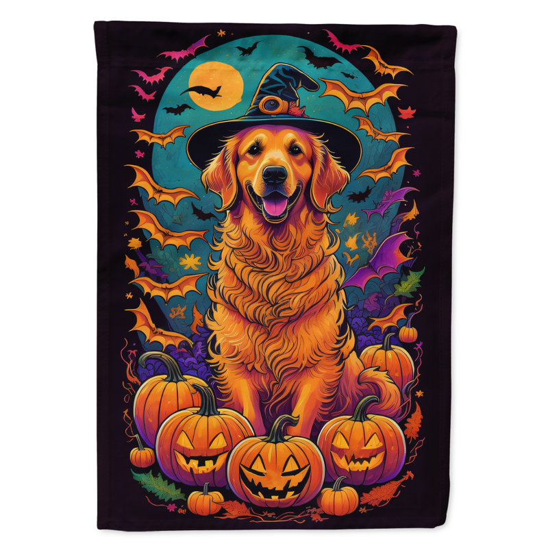 Drapeau de jardin en polyester Jakwaun, 40 po x 28 po